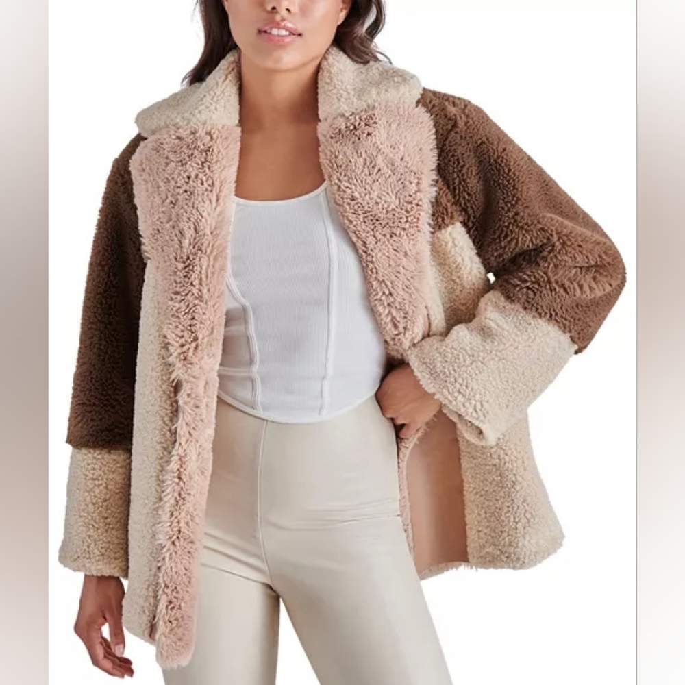 Women's Colorblock Sherpa Jacket